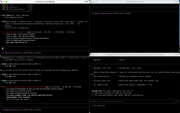 I wrote a full optimizing compiler in a week with AI